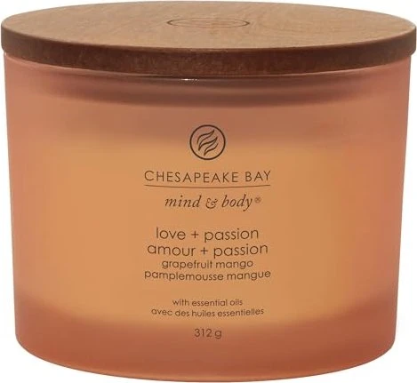 Chesapeake Bay Candle Love + Passion Grapefruit Mango Duftkerze, 312g