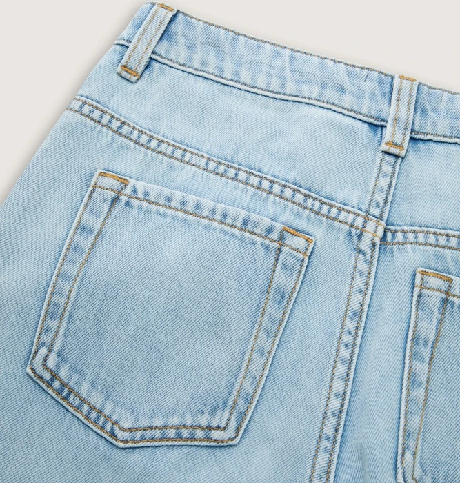 Tom Tailor Wide Leg Jeans Jeans clean bleached blue denim (Junior)