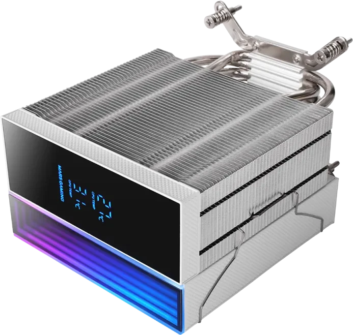 Mars Gaming MCPU-LCD, weiß
