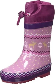 Playshoes Gummistiefel gefüttert Norweger lila (Junior)