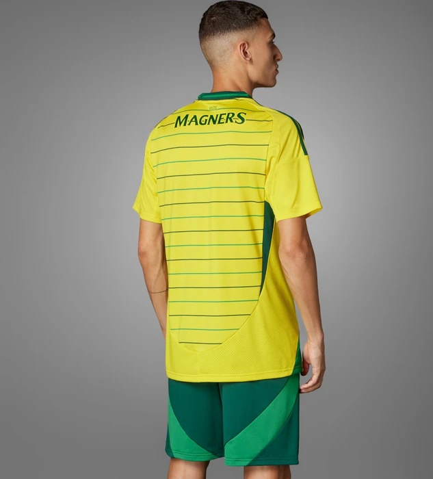 adidas Celtic FC 2024/2025 Auswärtstrikot team yellow (Herren)