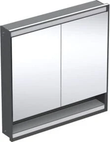 Geberit ONE Spiegelschrank ComfortLight, Nische, 2 Türen, UP-Montage
