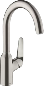 Hansgrohe Focus M42 220 1jet edelstahl finish