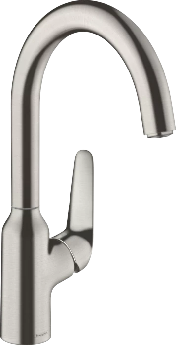 Hansgrohe Focus M42 220 1jet edelstahl finish