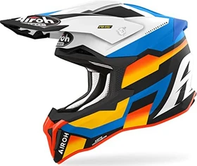 Airoh Strycker Glam matt schwarz/blau/weiß/orange