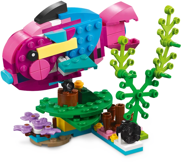 LEGO Creator 3in1 - Exotischer pinkfarbener Papagei