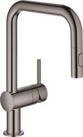 Grohe Minta Einhand-Spültischbatterie 1/2" hard graphite