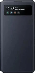 Samsung S-View Wallet Cover für Galaxy S10 Lite schwarz