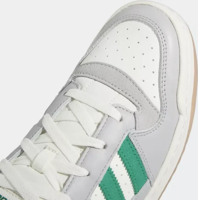 adidas Forum Low grey two/court green/off white