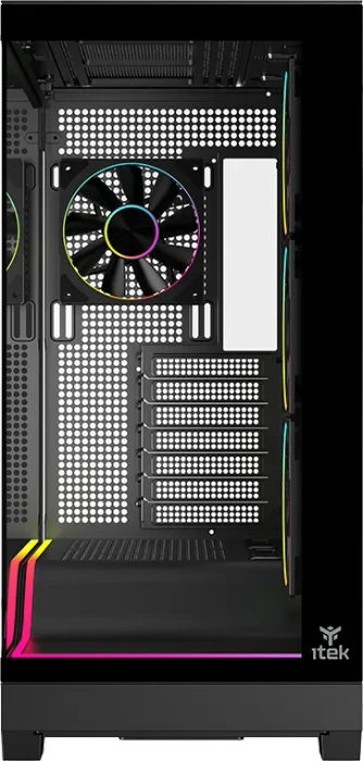 iTek Showbui Wave 82B Black, Glasfenster