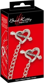 You2Toys Bad Kitty Nippelklemme heart