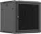Lanberg WF01 Series 19" Wandschrank 12HE, hängend, Flatpack, Gitternetztür, IP20, RAL 9004, 600mm tief Vorschaubild