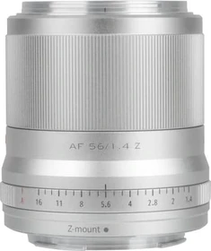 Viltrox AF 56mm 1.4 für Nikon Z silber