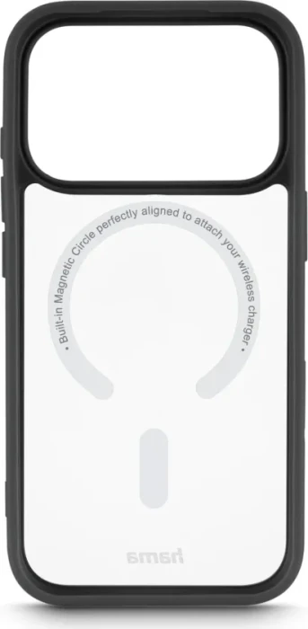 Hama Handyhülle Frame Protect magnetisch für Apple iPhone 18 Pro Max transparent/schwarz
