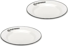 Petromax Emaille 2 Stück 26cm Teller weiß