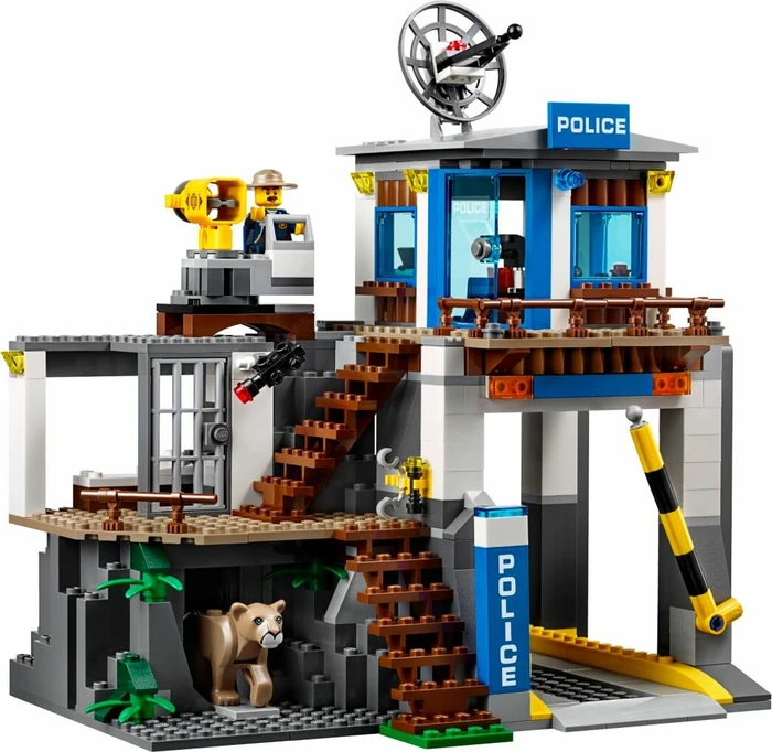 LEGO City Gebirgspolizei - Hauptquartier der Bergpolizei