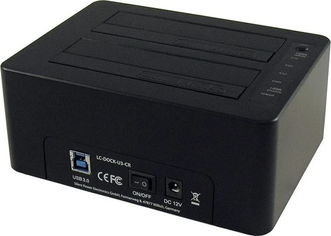 LC-Power LC-DOCK-U3-CR Dockingstation, USB-B 3.0