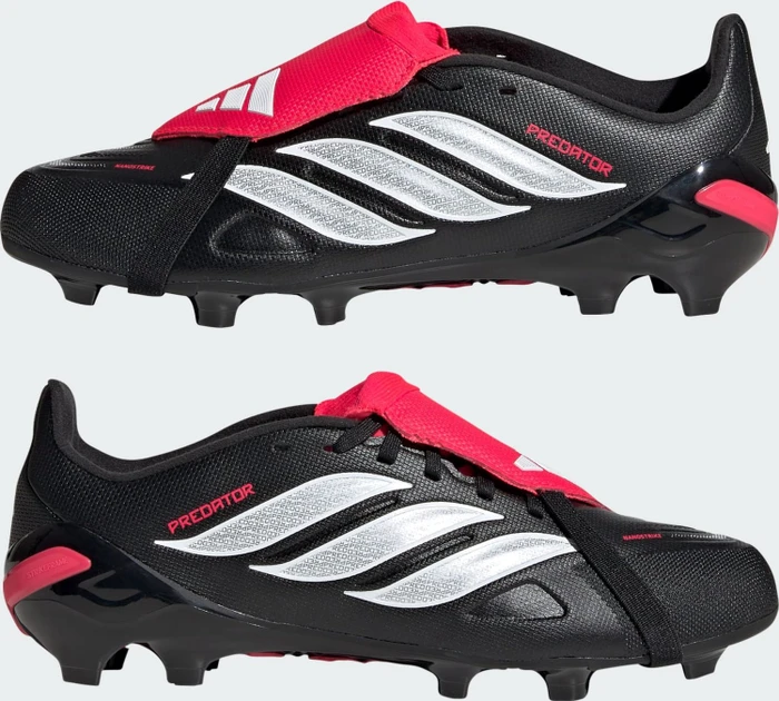 adidas Predator League Fold-Over Tongue FG core black/cloud white/lucid red (Junior)