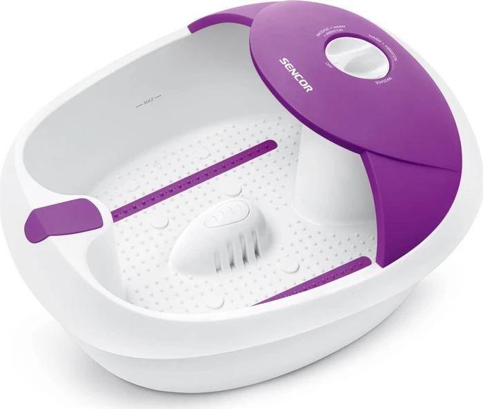 Sencor SFM 3721VT Fußsprudelbad Massagegerät weiß/violett