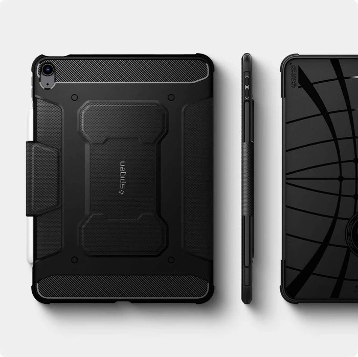 Spigen Rugged Armor Pro Schutzhülle für Apple iPad Air, schwarz