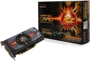 Colorful GeForce GTX 460, 1GB GDDR5, 2x DVI, Mini HDMI