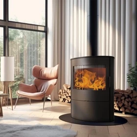 Kratki Rollo 2 8kW Kaminofen