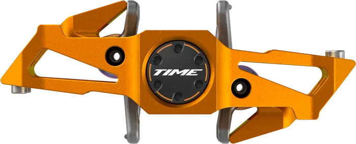 Time Speciale 10 Small Klickpedale orange