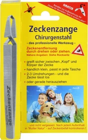 Pharma Brutscher Geriffelte Zeckenzange