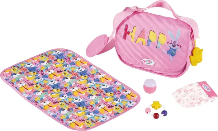 Zapf creation BABY born Zubehör - Wickeltasche Happy