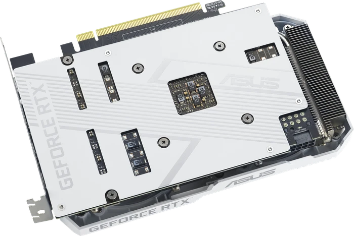ASUS Dual GeForce RTX 3060 White OC, DUAL-RTX3060-O8G-WHITE, 8GB GDDR6, HDMI, 3x DP