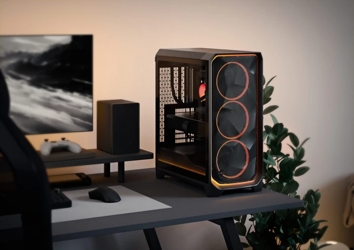 Fractal Design Meshify 3 Black Solid, schwarz