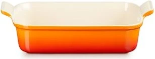 Le Creuset Auflaufform Tradition rechteckig 32.7x20.3cm 2.4l ofenrot