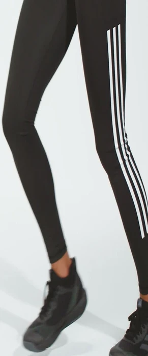 adidas Optime 3-Streifen Full-Length Hose lang black (Damen)