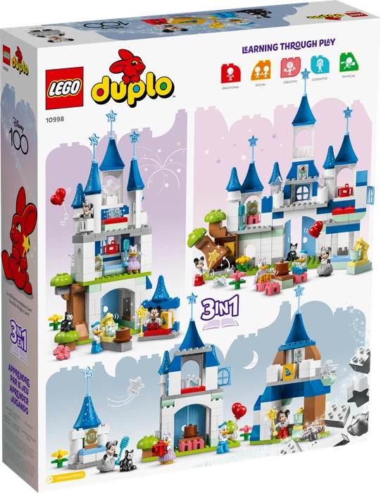 LEGO DUPLO - Disney 3-in-1-Zauberschloss