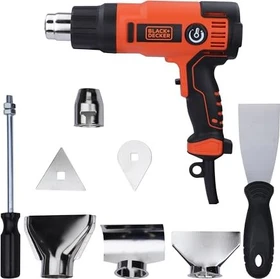 Black&Decker KX2200K Elektro-Heißluftgebläse inkl. Koffer