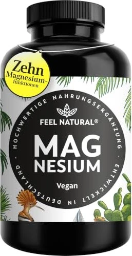 Feel Natural Magnesium Kapseln, 365 Stück