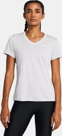 Under Armour Tech V Twist Funktionsshirt kurzarm halo gray/white (Damen)