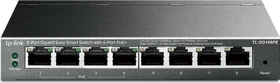TP-Link TL-SG108PE Desktop Gigabit Smart Switch, 8x RJ-45, 64W PoE+ (TL-SG108PE)