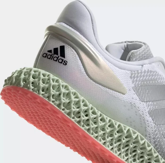 adidas 4D Run 1.0 cloud white/silver metallic/signal pink