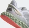 adidas 4D Run 1.0 cloud white/silver metallic/signal pink Vorschaubild
