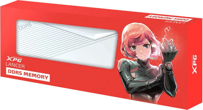 ADATA XPG LANCER White Edition UDIMM 16GB, DDR5-6000, CL30-40-40, 1RX8