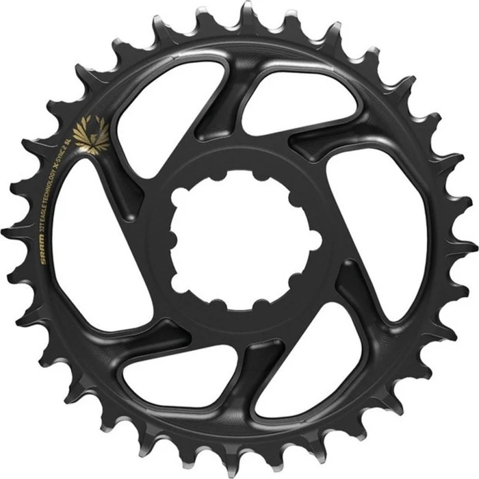 SRAM Eagle X-Sync 2 SL Direct Mount 3mm Offset Boost 34 Zähne Kettenblatt gold
