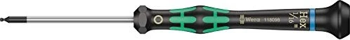 Wera Kraftform Micro 2052 zöllig Elektroniker Innensechskant Schraubendreher zöllig, 1/16"x60mm