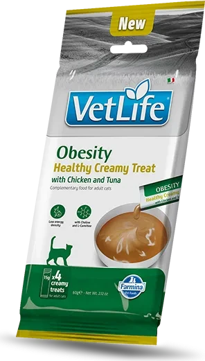 Farmina Vet Life, Obesity Cream, mit Huhn und Thunfisch, 60g