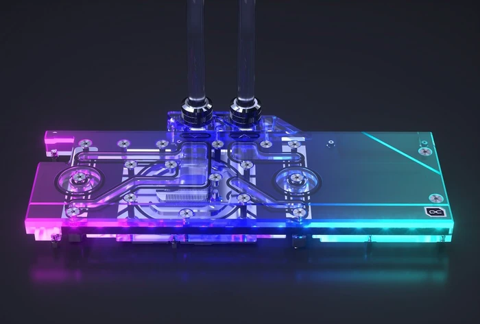 Alphacool Eisblock Aurora Acryl GPX-N RTX 3080/3090 iGame mit Backplate