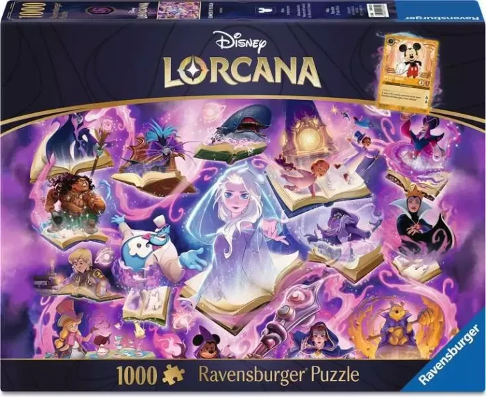 Ravensburger Puzzle Disney Lorcana - Glimmers of the Realm: Amethyst