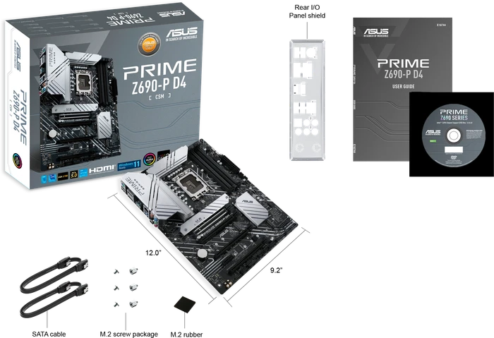 ASUS Prime Z690-P D4-CSM (Intel 1700)