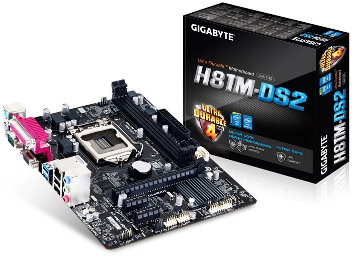 GIGABYTE GA-H81M-DS2 (Intel 1150)