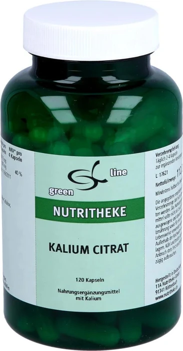11A Nutritheke Kalium Citrat Kapseln, 120 Stück