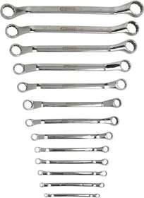 KS Tools Doppelringschlüssel Schraubenschlüsselsatz, 13-tlg.